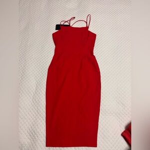 Vester Bodycon red dress NWT